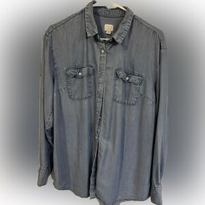 A New Day Denim Blue Shirt